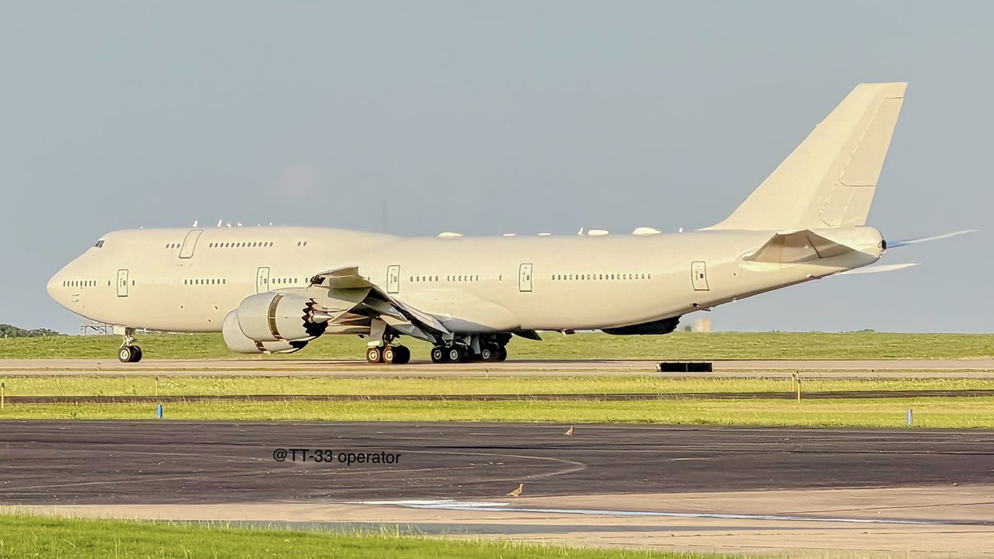 New VC-25B Air Force One 