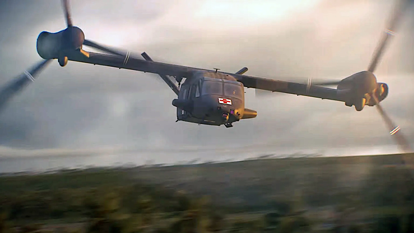 MV-75 Will Be Reconfigurable For Medevac Mission Via Kit, Not