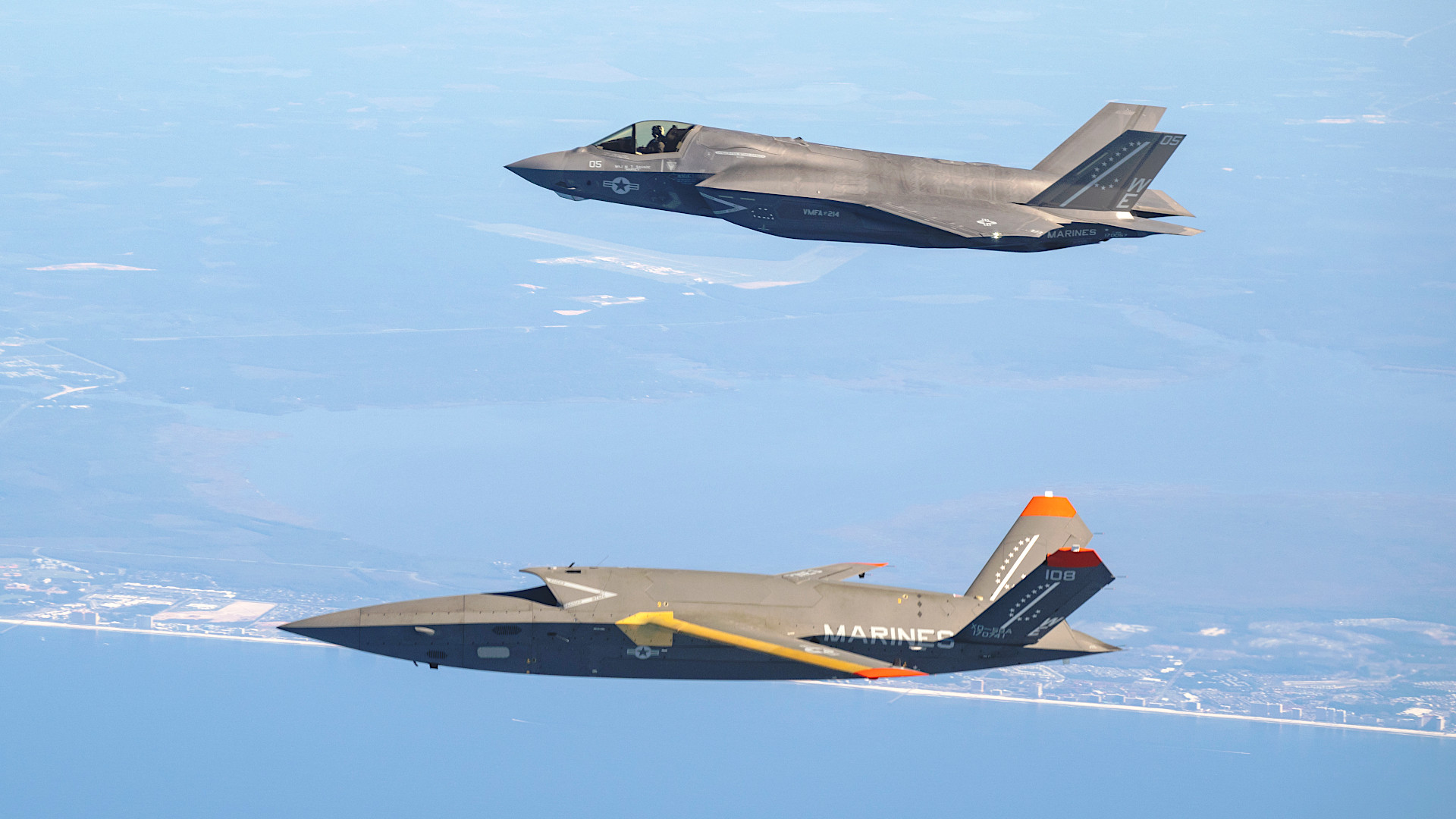 F-35s Quarterbacking Drones Seen As Gateway To USMC’s 6th Gen Fighter