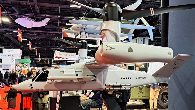 Bell has put forward a new concept for a next-generation tiltrotor aircraft armed with anti-ship cruise missiles and other munitions for the U.S. Marine Corps.