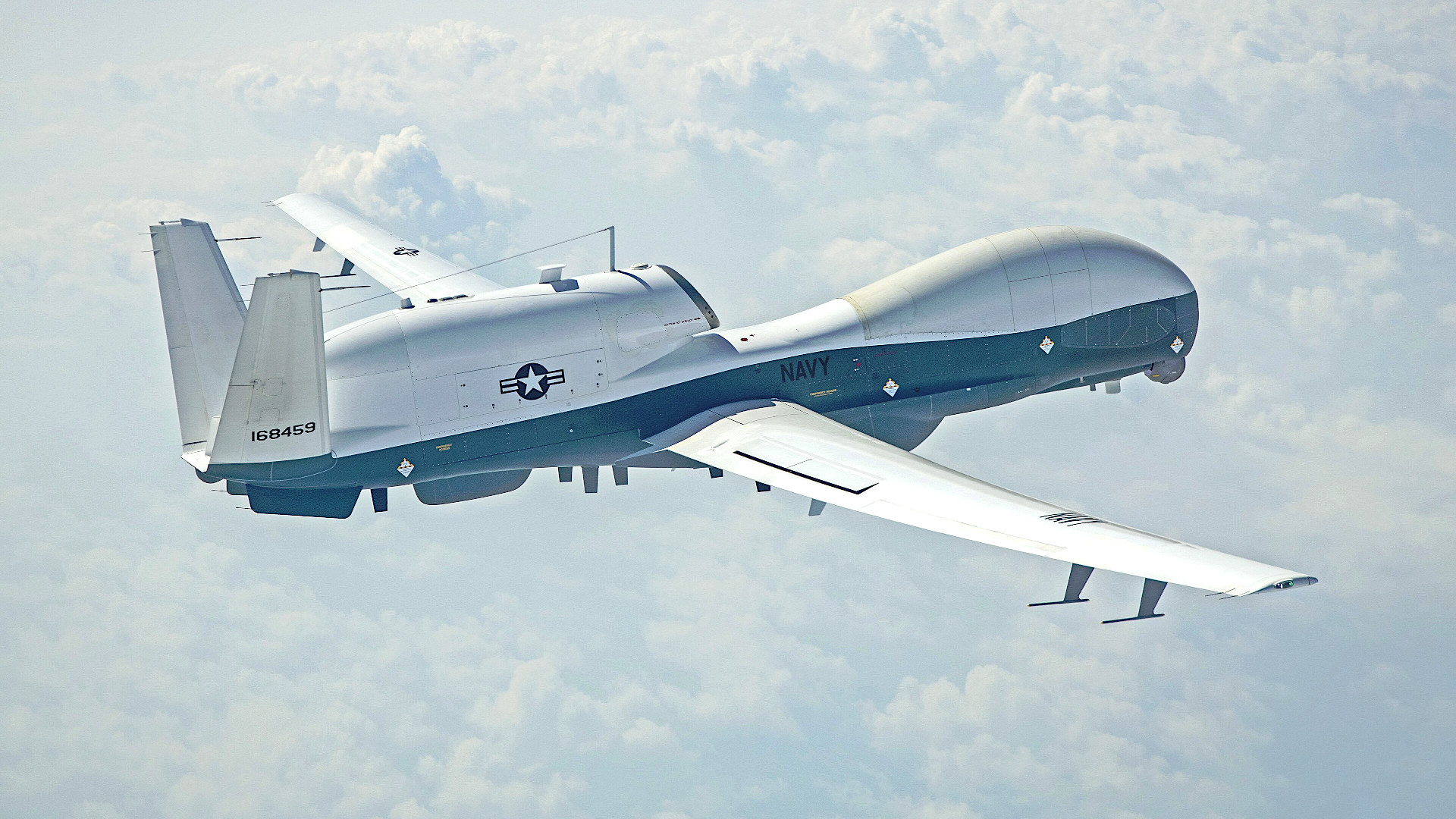 Navy MQ-4C Triton Surveillance Drone Crash In The Middle East