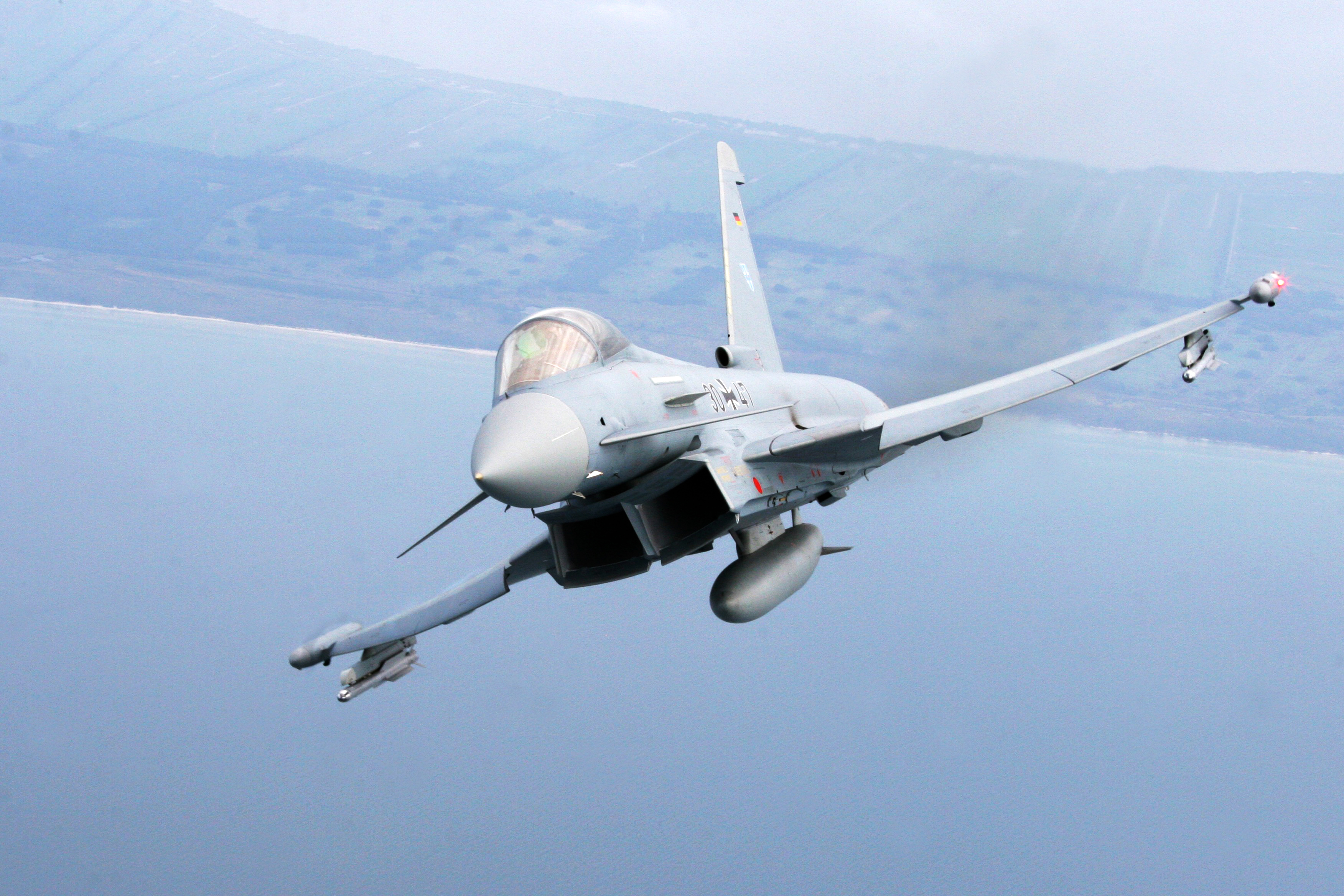 Eurofighter im Air-to-Air-Einsatz.. ©Bundeswehr/Bicker
