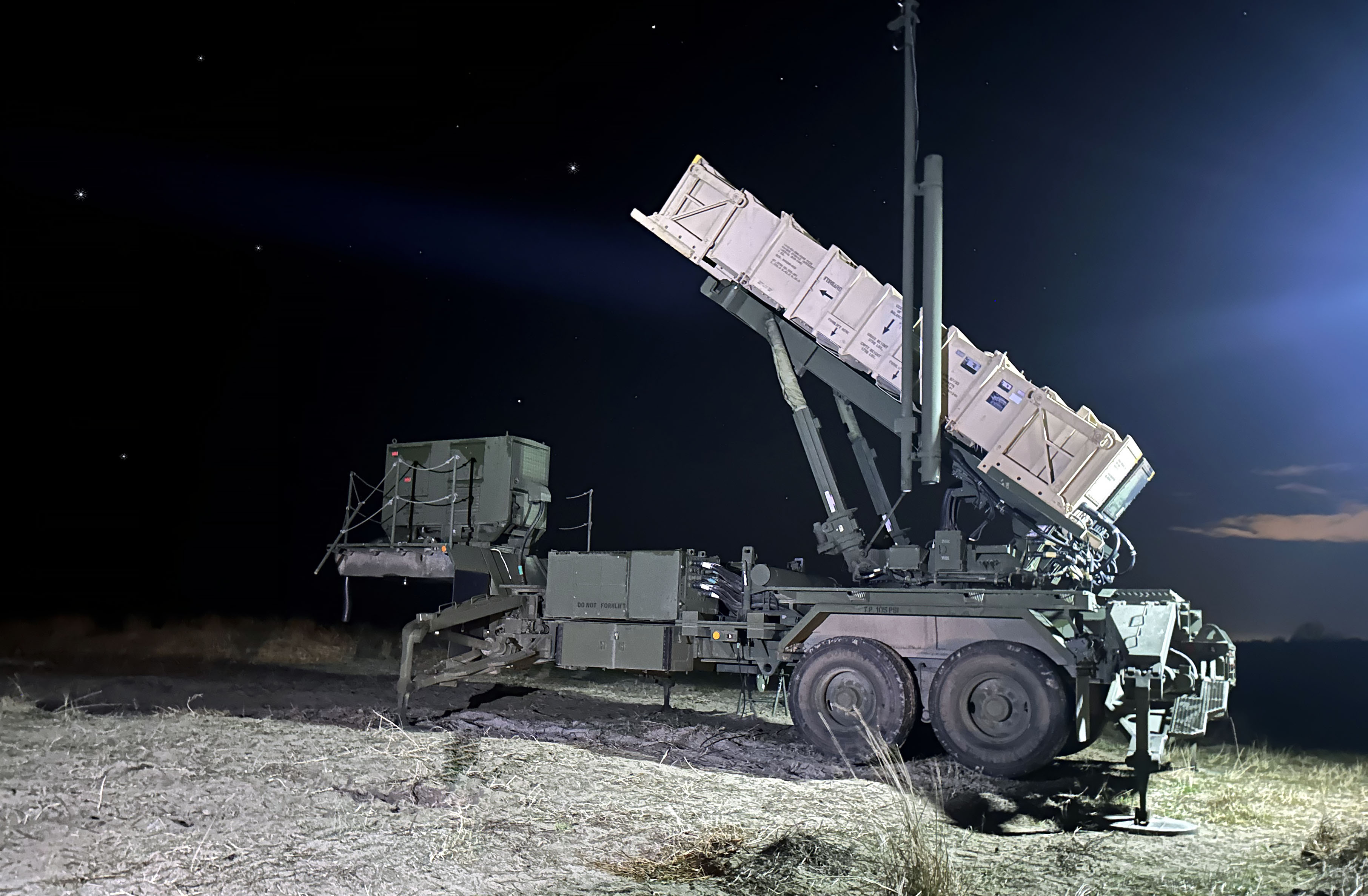 The Romanian Army's 74th Patriot Regiment conducted the country's first PATRIOT missile system live-fire exercise at the Capu Midia test firing range in Romania Nov. 15-16, 2023. Romania received the first of seven PATRIOT systems in 2020 through a foreign military sales case executed by the U.S. Army Security Assistance Command. (Courtesy photo)
