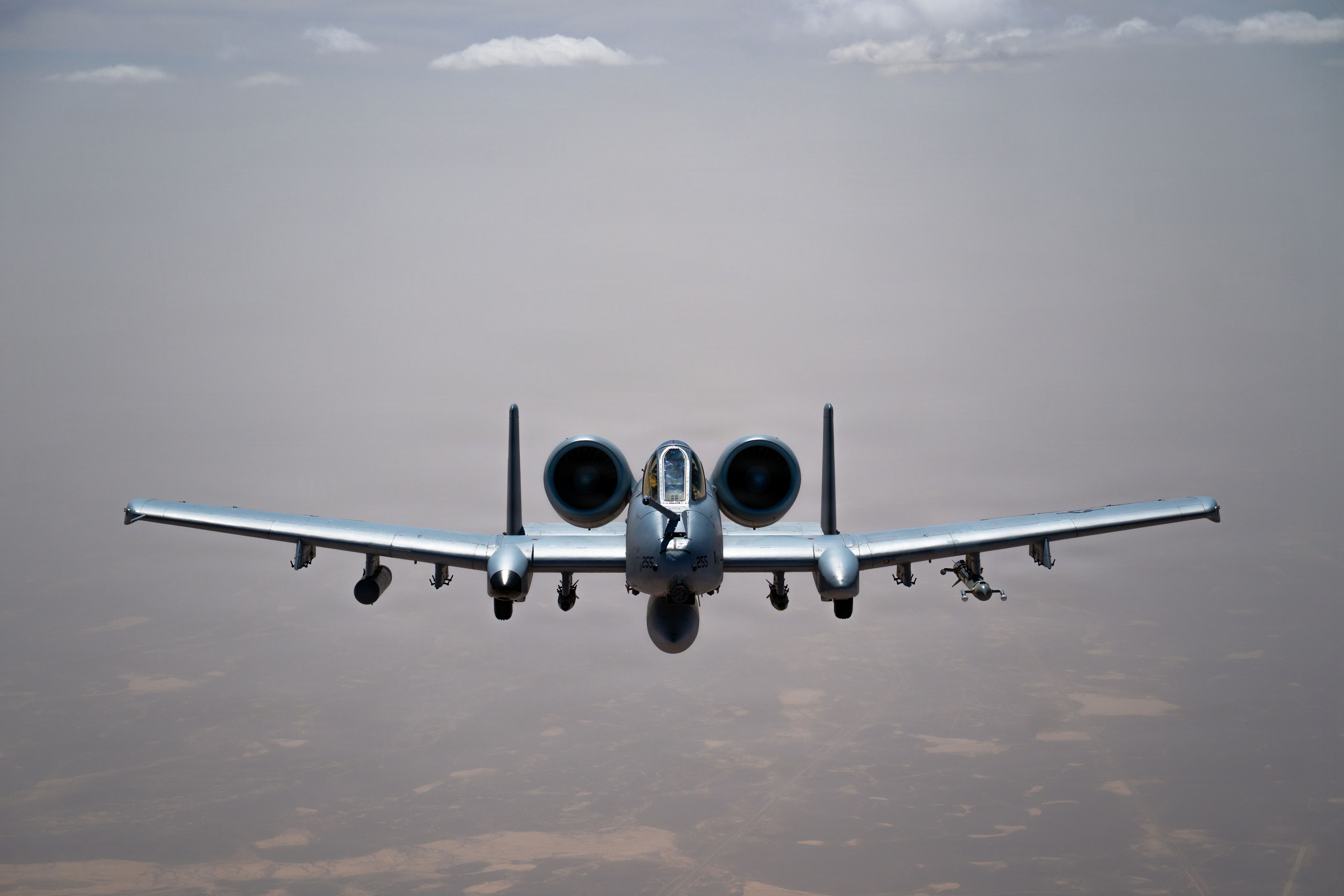 A U.S. Air Force A-10C Thunderbolt II aircraft flies in the U.S. Central Command area of responsibility, May 9, 2026. (U.S. Air Force photo)