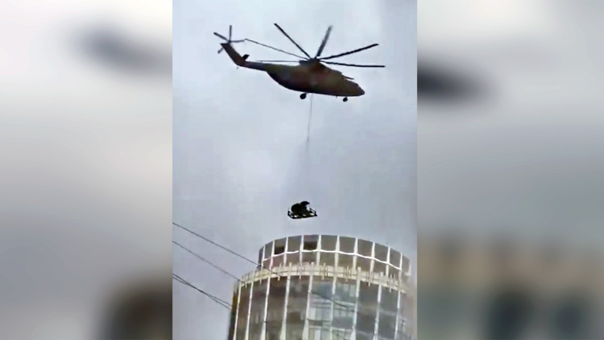 New Counter-Drone Optimized Pantsir Air Defense System Being Deployed Atop Skyscrapers In Moscow