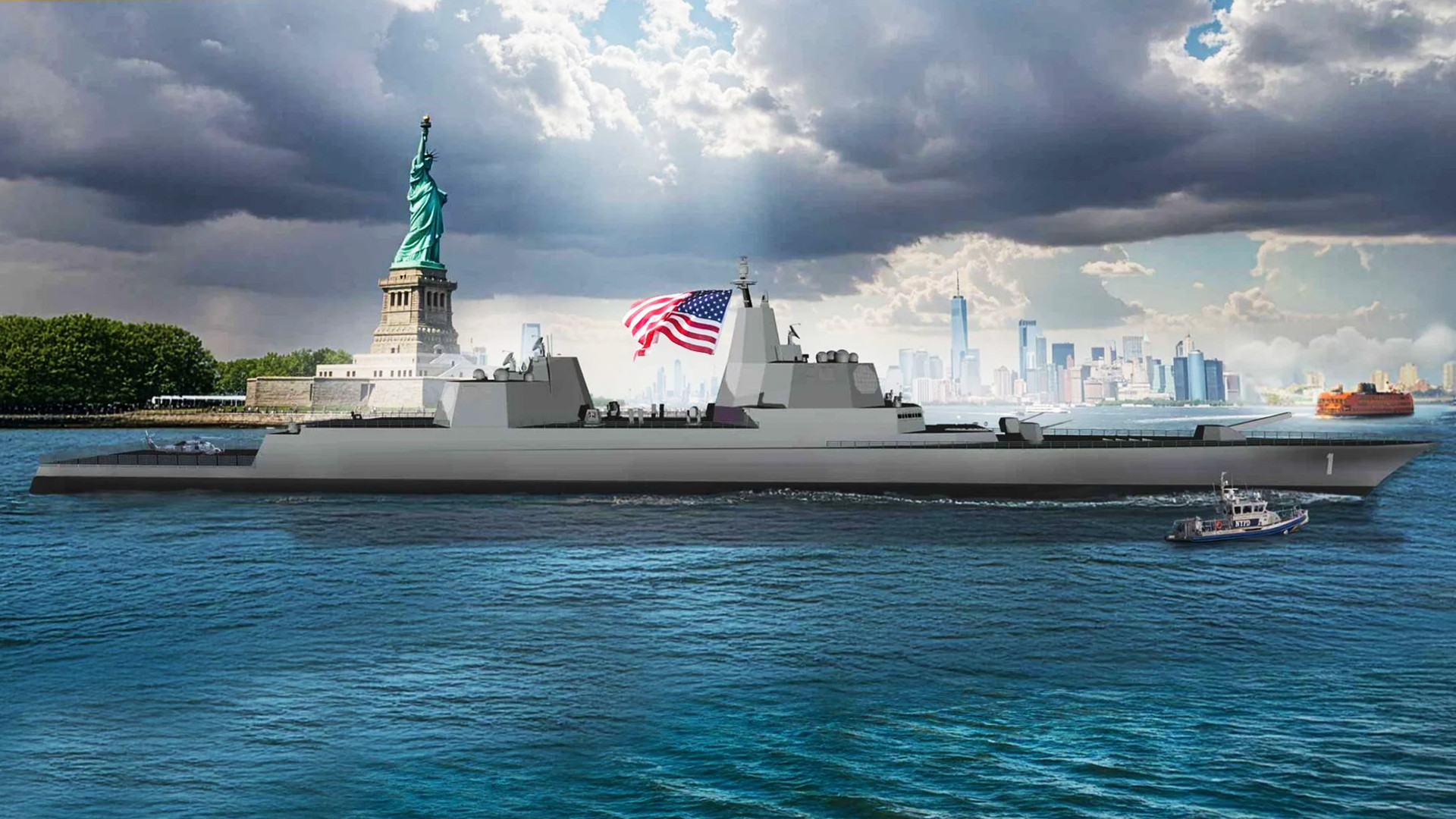 Trump Class Battleships Will Be Nuclear Powered