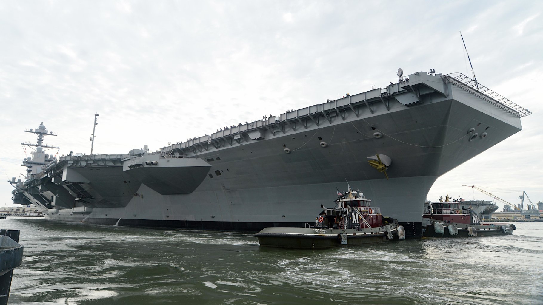 This summer, the U.S. Navy will demonstrate the ability of the aircraft carrier USS Gerald R. Ford, with its two A1B nuclear reactors, to power a base on land.