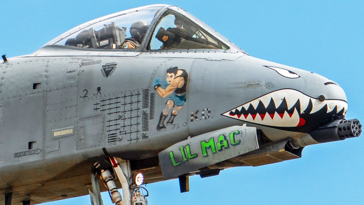 A-10 Warthogs Arrive In England Festooned With Nose Art And Mission Markings From Epic Fury