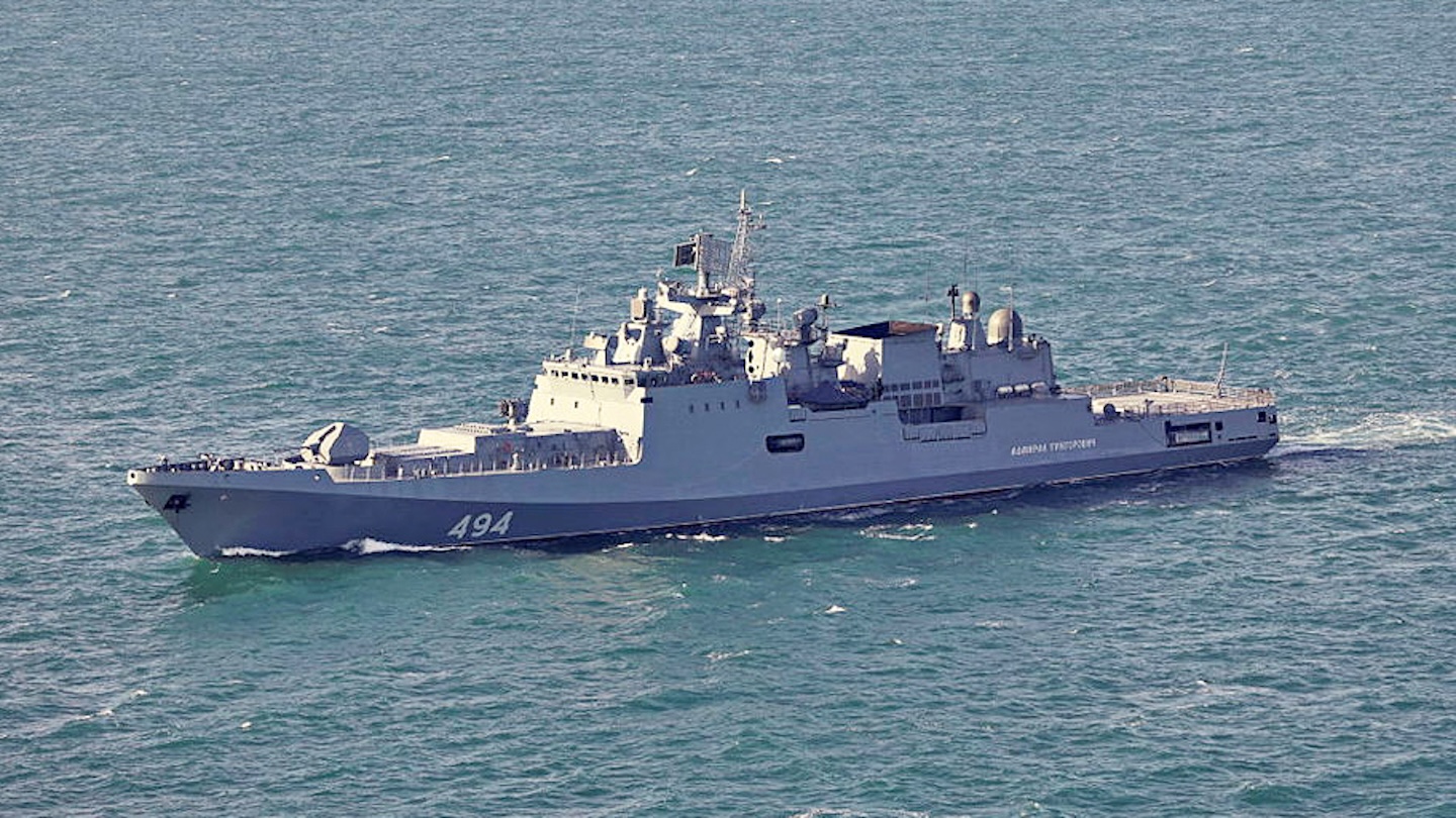 U.K. MoD Investigating Reports Of Russian Warship Firing Warning Shots In English Channel