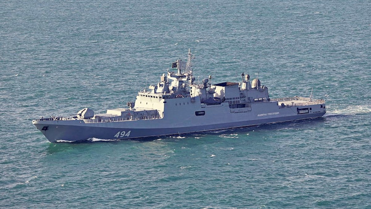 U.K. MoD Investigating Reports Of Russian Warship Firing Warning Shots In English Channel
