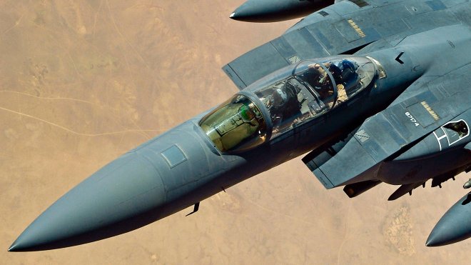 F15E pilot saw drone swarm over Iran before being shot down.