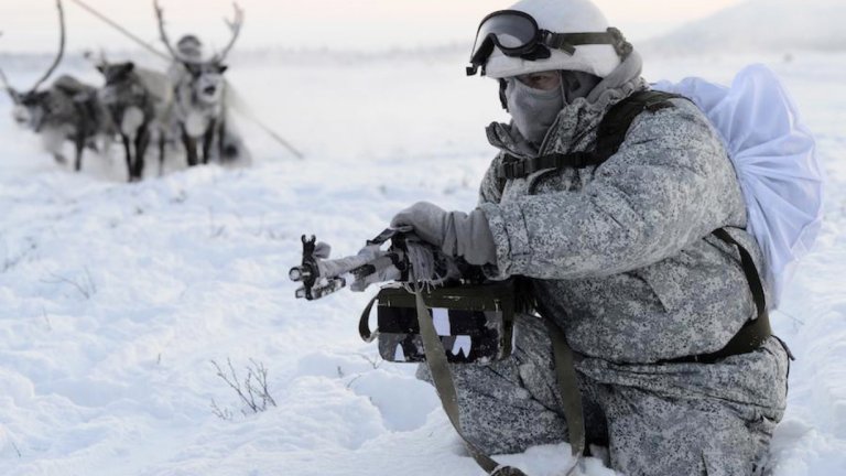 NATO and Russia are building up a presence in the high north.