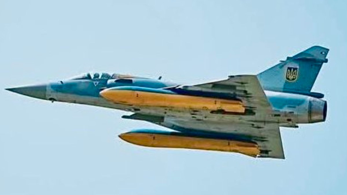 Are Ukrainian Mirage 2000s Now Flying Air-To-Ground Strike Missions?