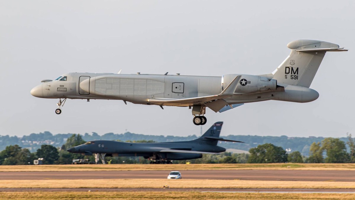 EA-37Bs Arrive At RAF Fairford As Iran Threatens To Attack The UK Air Base