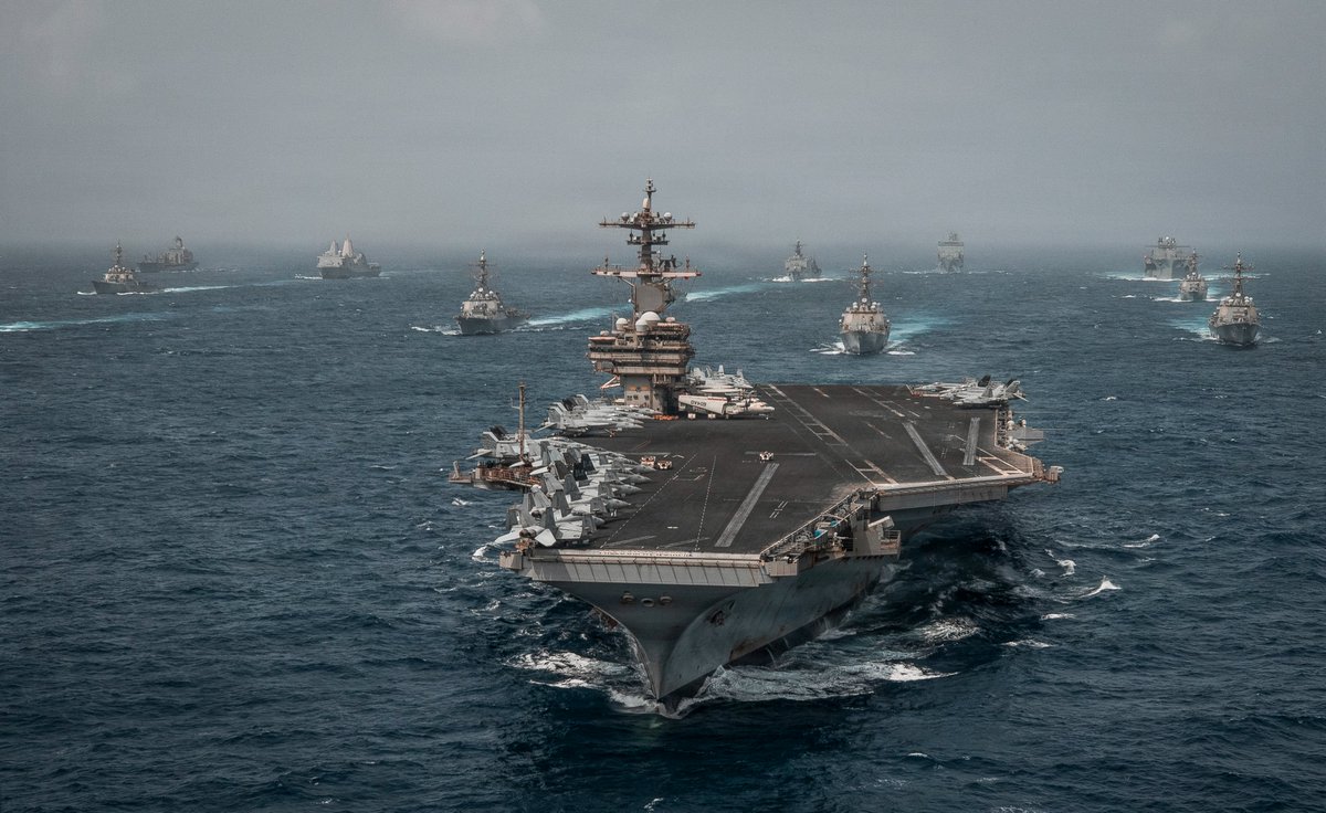 US Navy Deploys Warships For Iran Blockade