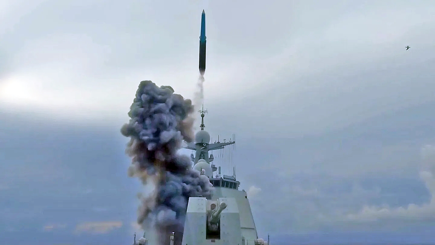 China Fires YJ-20 Hypersonic Anti-Ship Missile From Smaller Destroyer