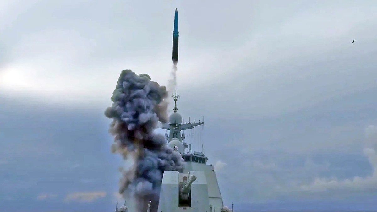 China Fires YJ-20 Hypersonic Anti-Ship Missile From Smaller Destroyer