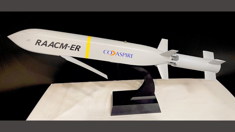 The U.S. Navy is pumping $70 million into the development of a surface-launched version of CoAspire's Rapidly Adaptable Affordable Cruise Missile-Extended Range (RAACM-ER) cruise missile.