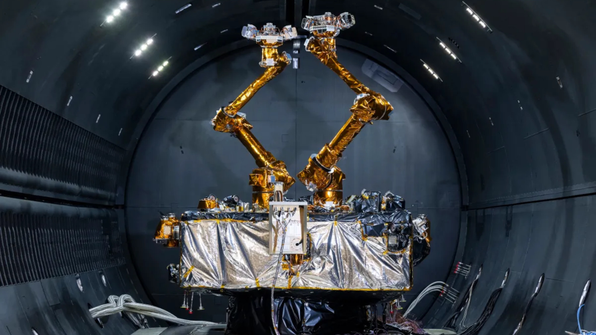 Northrop's robotic spacecraft could repair — or attack — enemy satellites