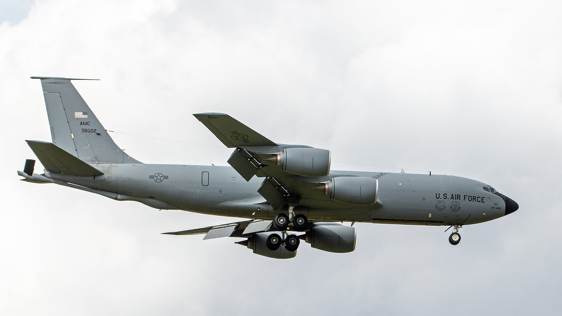 KC-135 That Lost Its Tail In Deadly Collision Over Iraq Now At Tinker AFB Repair Shop