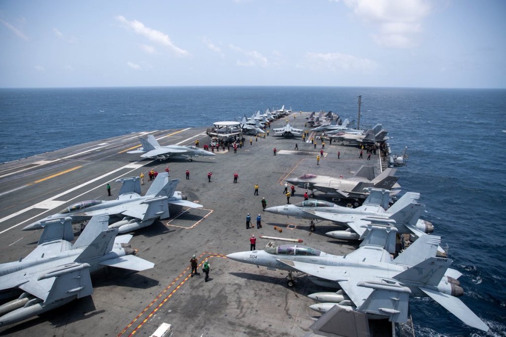 USS George Washington's Mideast Arrival Highlights Strain On
