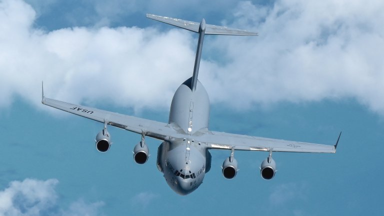 A U.S. Air Force C-17 Globemaster III making a rare appearance in Moscow would represent an unusual moment in the history of U.S.-Russian military aviation.