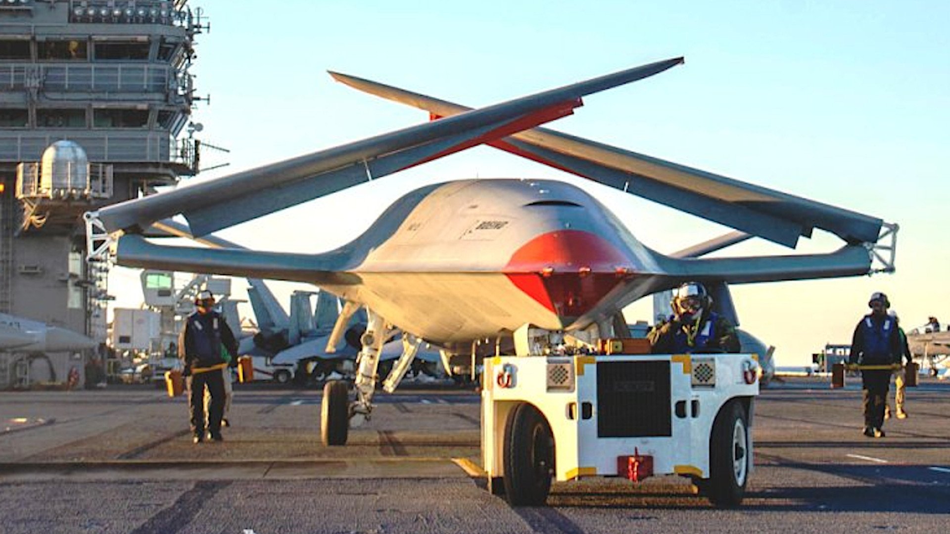 USS Theodore Roosevelt Is The First Carrier With A Drone Control Center Ready For MQ-25 Stingray Ops
