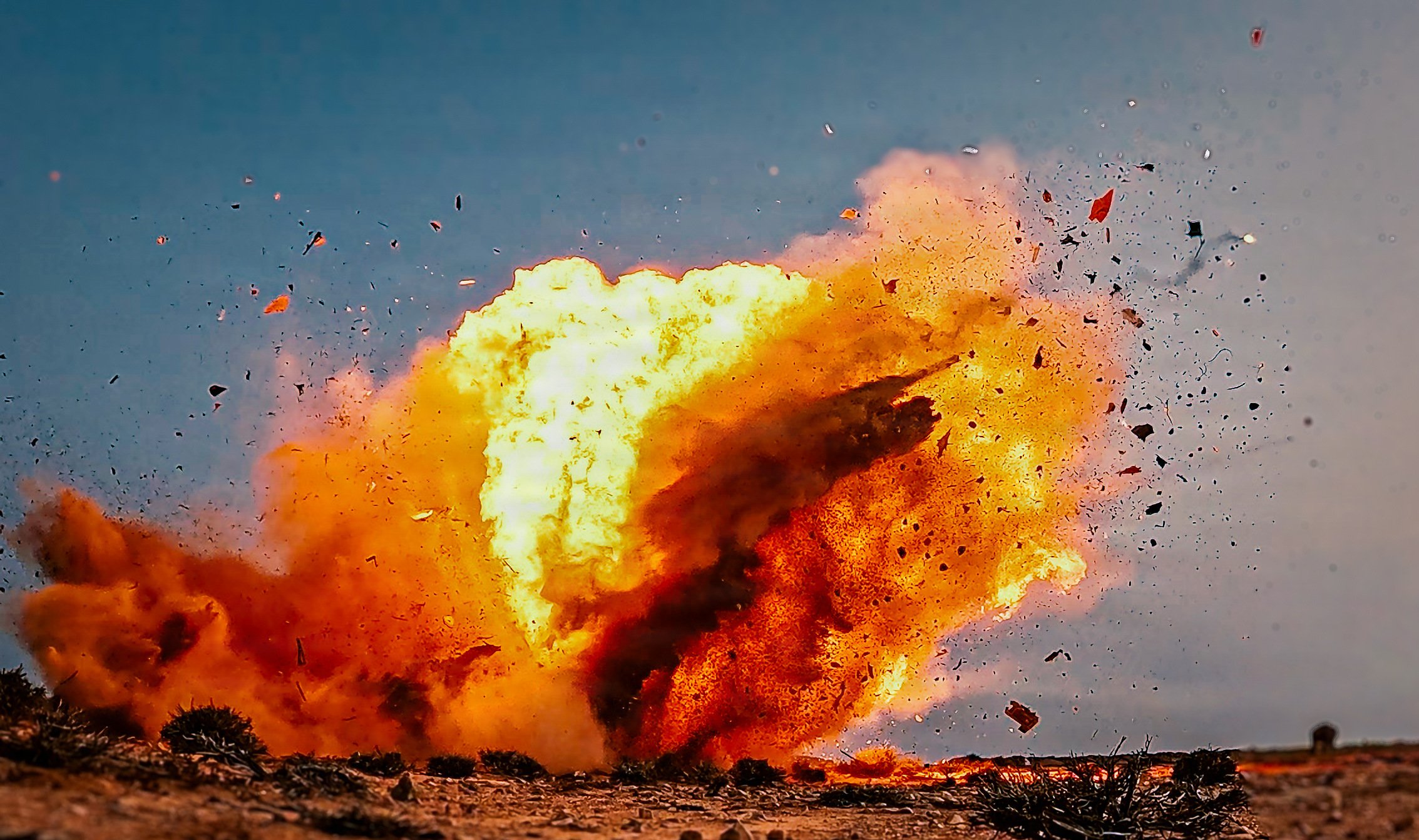 A defense-industry partner cruise missile engages a target during a live-fire demonstration leveraging the Africa Multidomain Training and Experimentation Center at Tan-Tan, Morocco, Aug. 6, 2026. 2026. AMTEC will enable U.S. and Moroccan forces to test, evaluate and iterate on emerging technologies in a realistic environment strengthening shared readiness and interoperability. This live-fire also demonstrates how AMTEC will provide dedicated physical space and full electromagnetic spectrum access to support defense-industry partners to conduct testing. As one of the early contributions under the U.S. Army’s Test Range Expansion Initiative, the demonstration proves there is opportunity for defense industry to conduct testing that is difficult to replicate at many U.S. ranges, reinforcing Morocco’s role as a regional security leader. (U.S. Army photo by Staff Sgt. Raquel Birk)