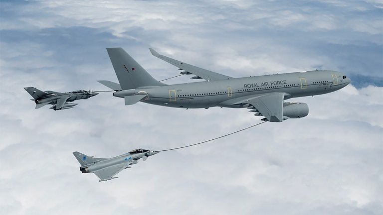 RAF sending voyager to defend against Houthi attacks.