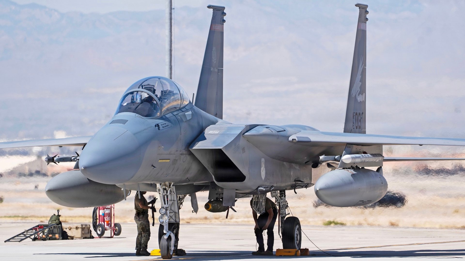 Operational F-15EXs Drop Live Bombs For The First Time