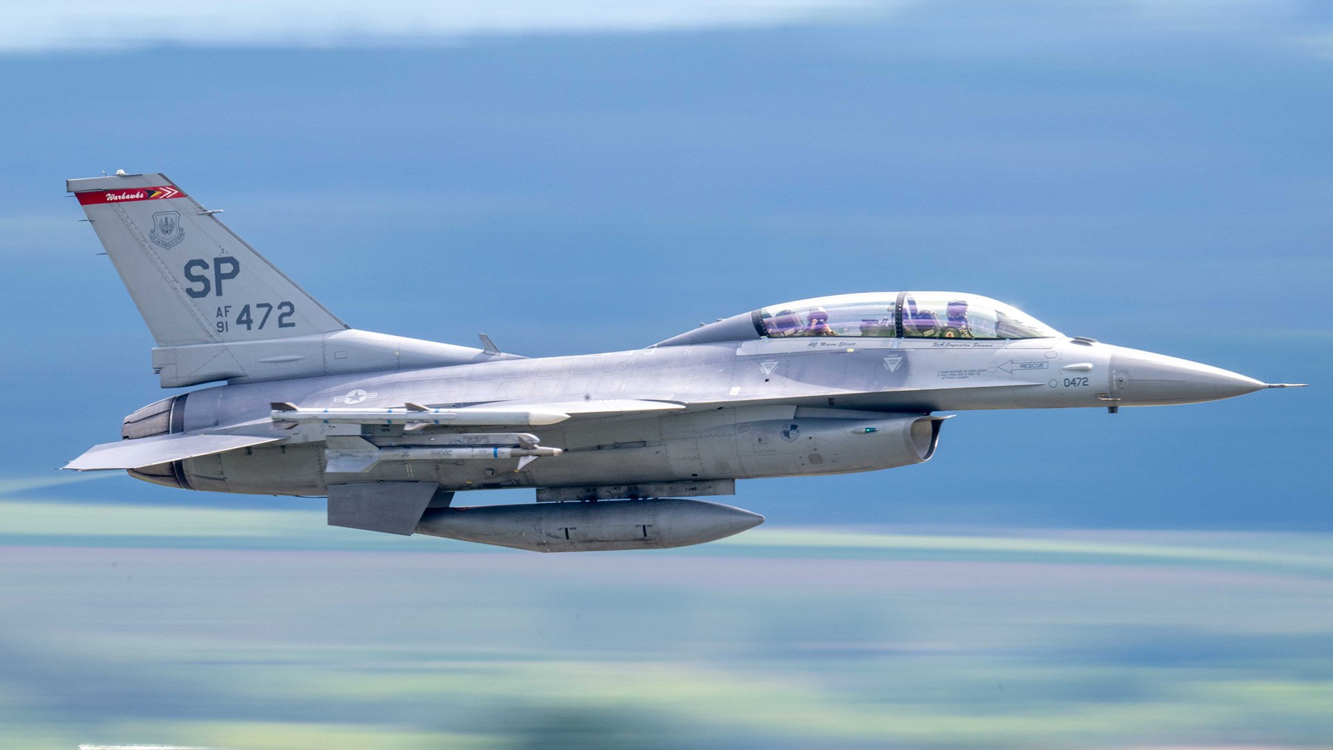 USAF F-16 Crashes At Spangdahlem Air Base In Germany