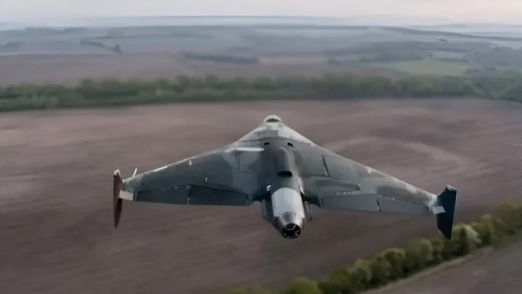 We get our best look yet at the deadly Russian Geran-4 jet-powered drone.