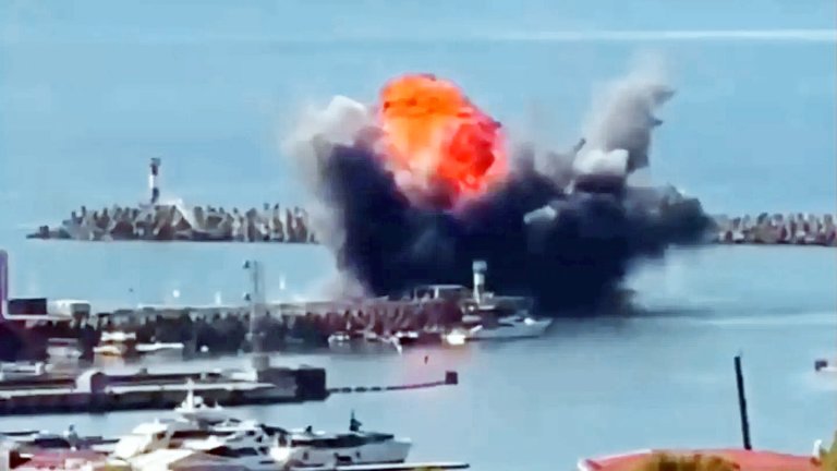 Ukraine carried out one of its longest sea drone attacks and the first on the Black Sea port of Sochi.