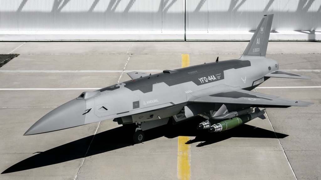 New imagery shared with TWZ by Anduril shows its YFQ-44A Fury collaborative combat aircraft prototype configured with air-to-ground weapons, providing the clearest indication yet that the CCA is being developed for strike missions in addition to its primary air-to-air role. The imagery is particularly notable because Anduril executives recently told The War Zone that the company had begun integration and fit checks for a range of air-to-ground weapons, but had not yet flight-tested those weapons from Fury.