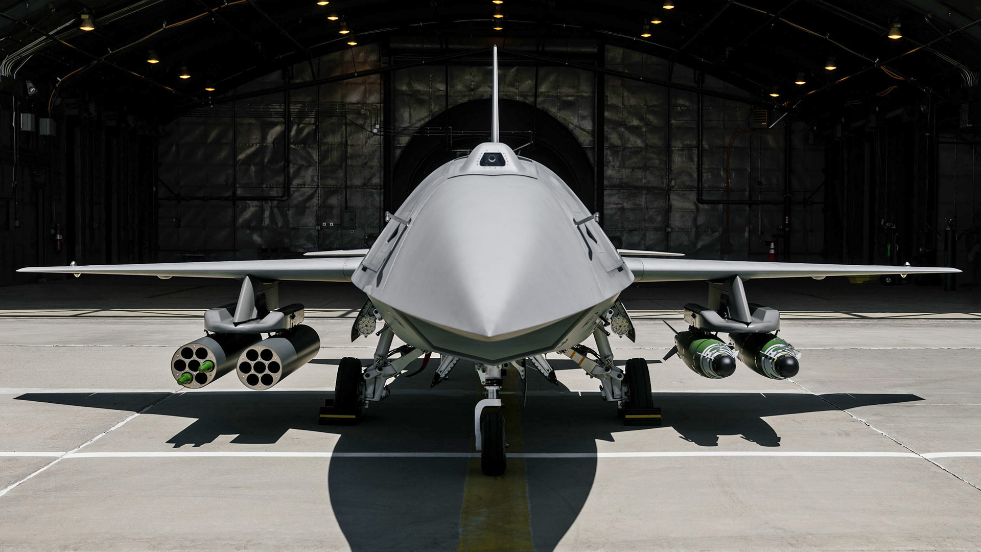 twz.com - Thomas Newdick - YFQ-44A Fury Has Been Fit Checked With Air-To-Ground Munitions