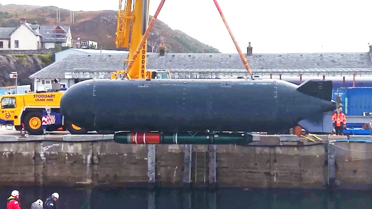 Torpedo Fired From Uncrewed Submarine For The First Time By U.S., U.K.