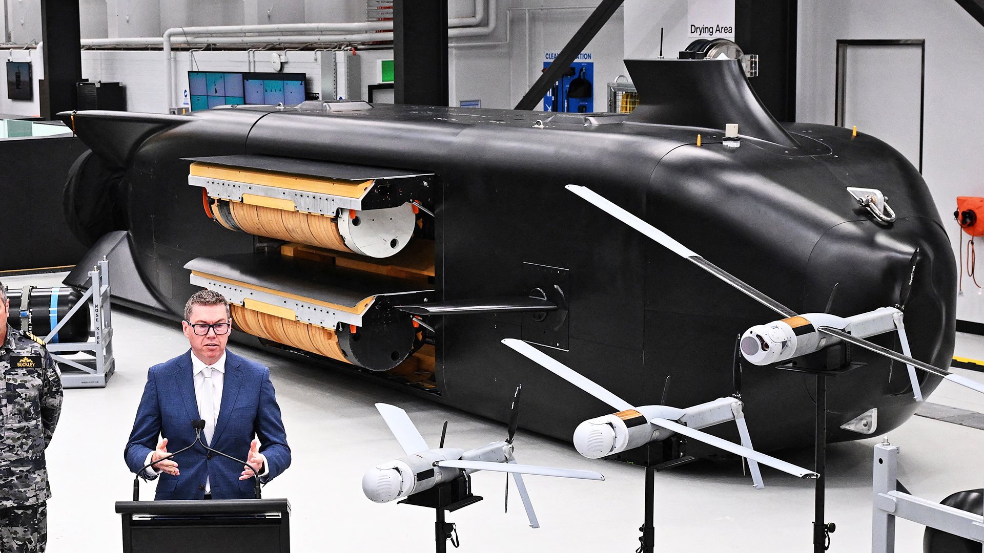 Ghost Shark’s Ghost Shark Extra-Large Uncrewed Underwater Vehicles’ Payload Bay Seen For First Time