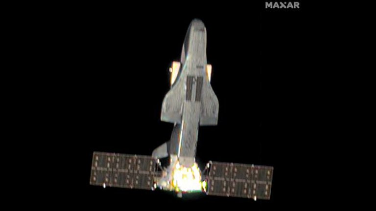 The U.S. Defense Intelligence Agency (DIA) has confirmed that an image that has been circulating online for years does indeed show an experimental Chinese reusable spaceplane in orbit.