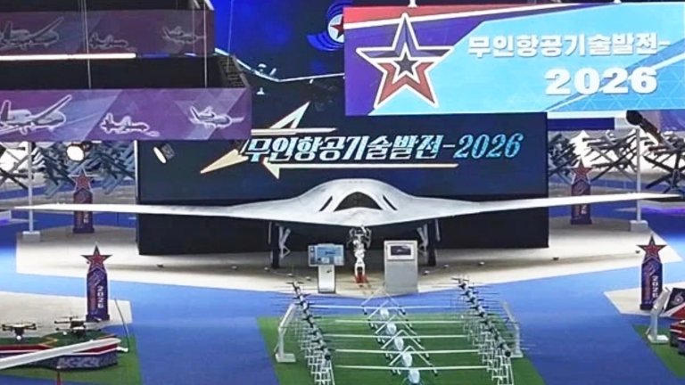 Kim Jong Un has showcased an apparent new large stealth UAV as part of an expanding unmanned aircraft arsenal, but there is no evidence yet that the aircraft is capable of flying, let alone operating as a true low-observable platform.