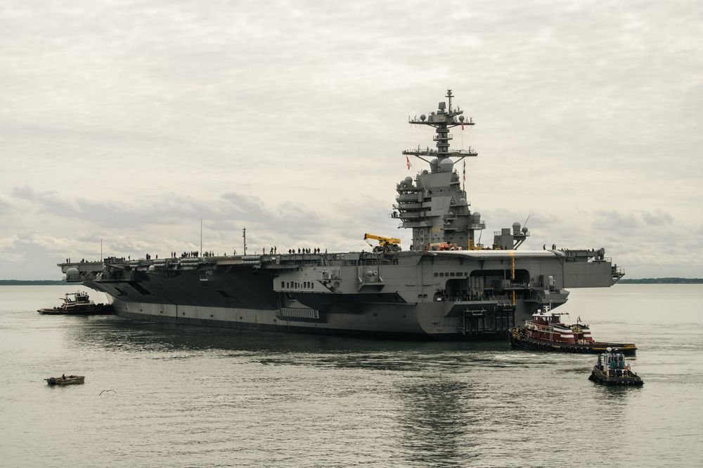 Following successful completion of Acceptance Trials in August, the Navy has taken “preliminary acceptance” of the nation’s next aircraft carrier, the future USS John F. Kennedy (CVN 79). Source: HII