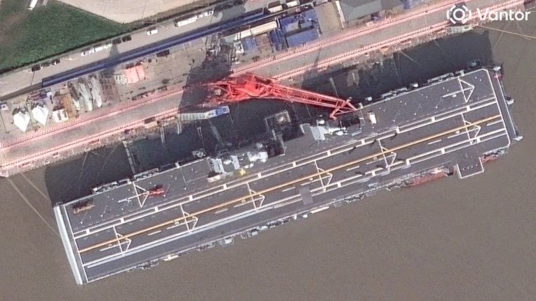 A GJ-21 stealthy flying-wing uncrewed combat air vehicle (UCAV) has successfully launched from and recovered aboard the Type 076 amphibious assault ship Sichuan, according to China's People's Liberation Army (PLA).