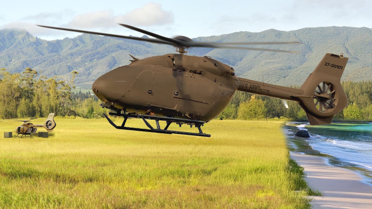 MQ-72C Cargo Helicopter Drone Capabilities Demonstrated For U.S. Army.