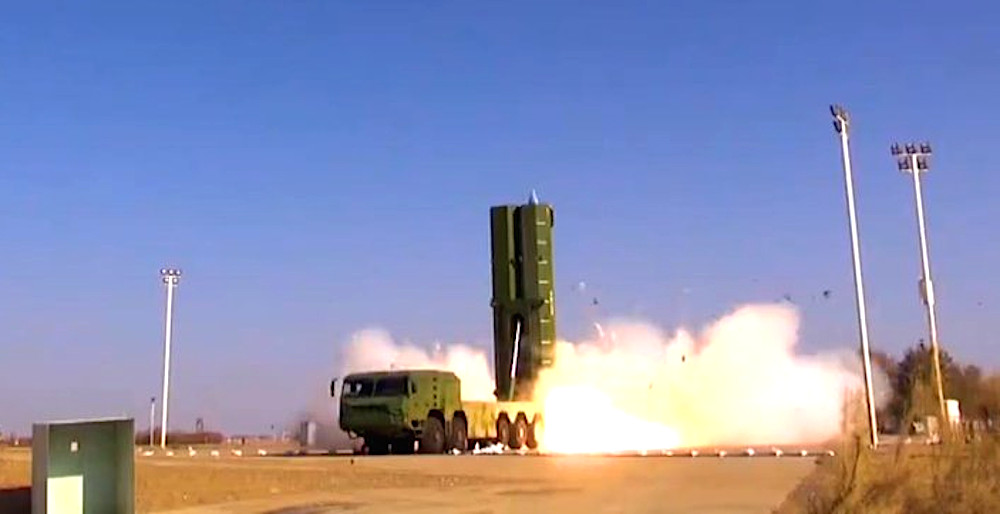 China Leaks Video Of Mysterious Ground-Launched Missile