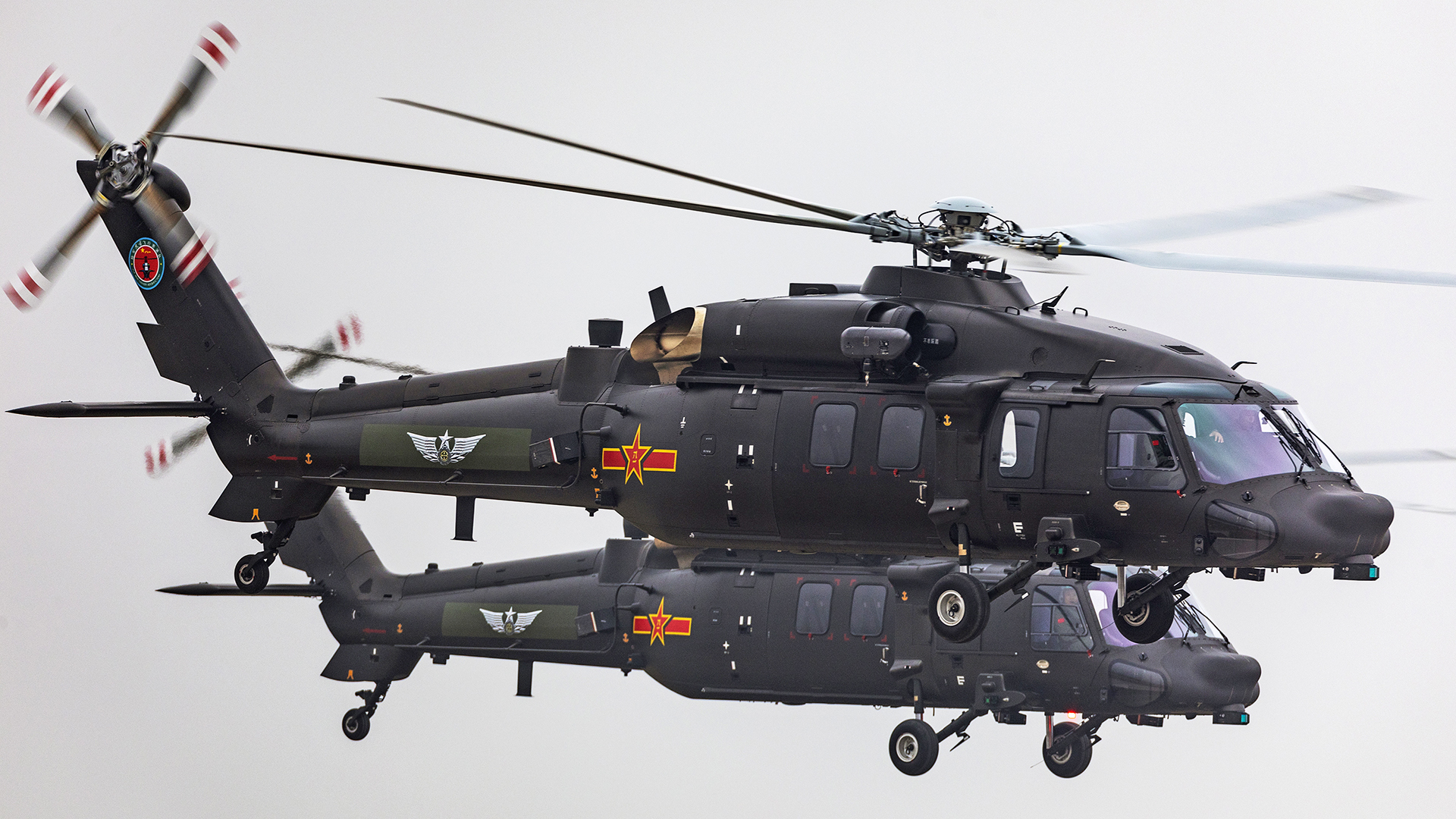 Here Is Our First Clear Look At China's Z-20F Seahawk Helicopter