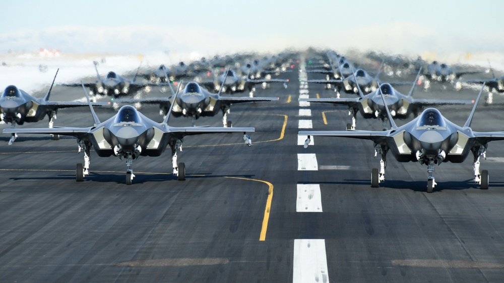Hill Air Force Base Executes The Mother Of All Elephant Walks With 52 F-35s