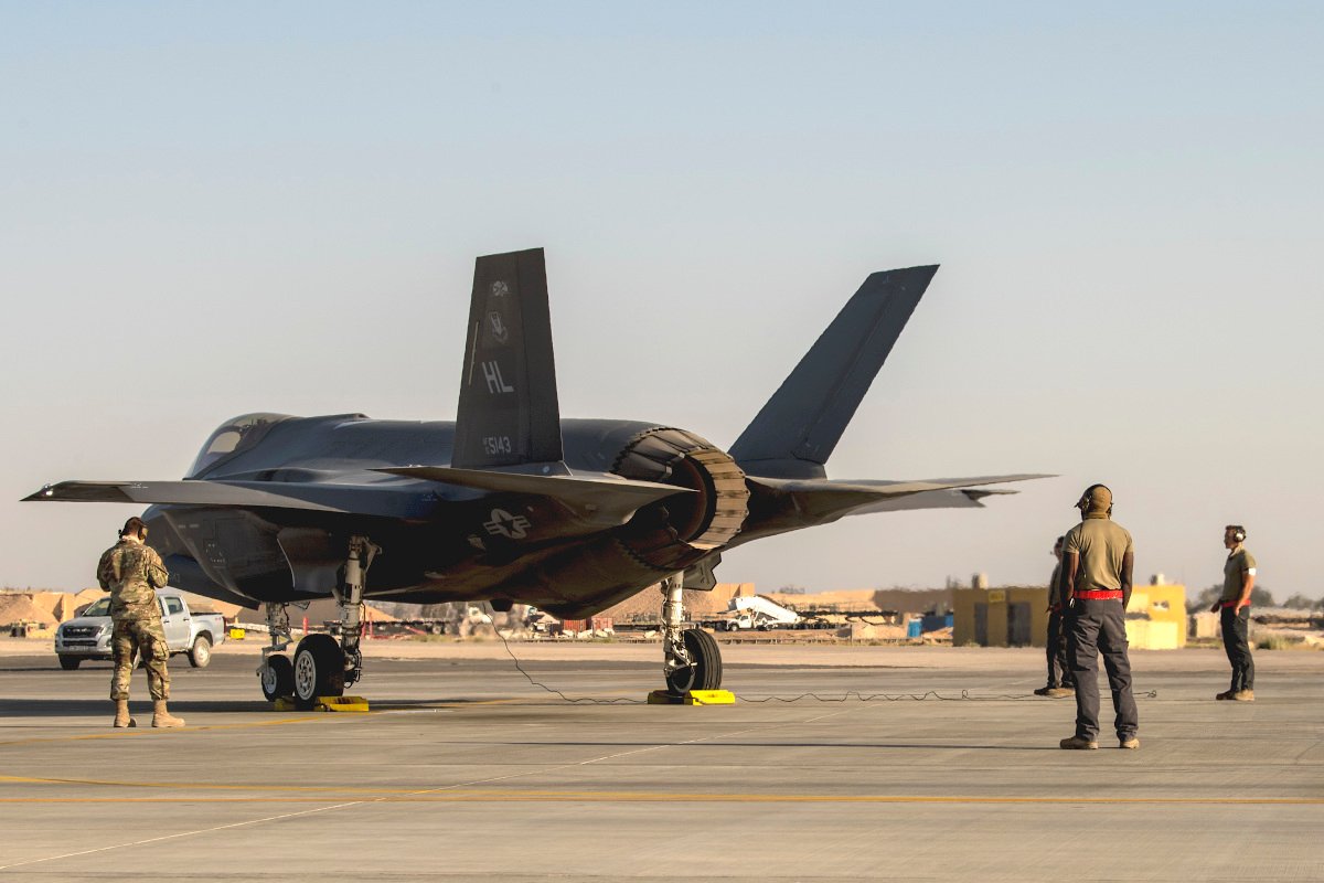 Two Air Force F-35s Make Rapid Deployment To Jordan To Get Closer To ...