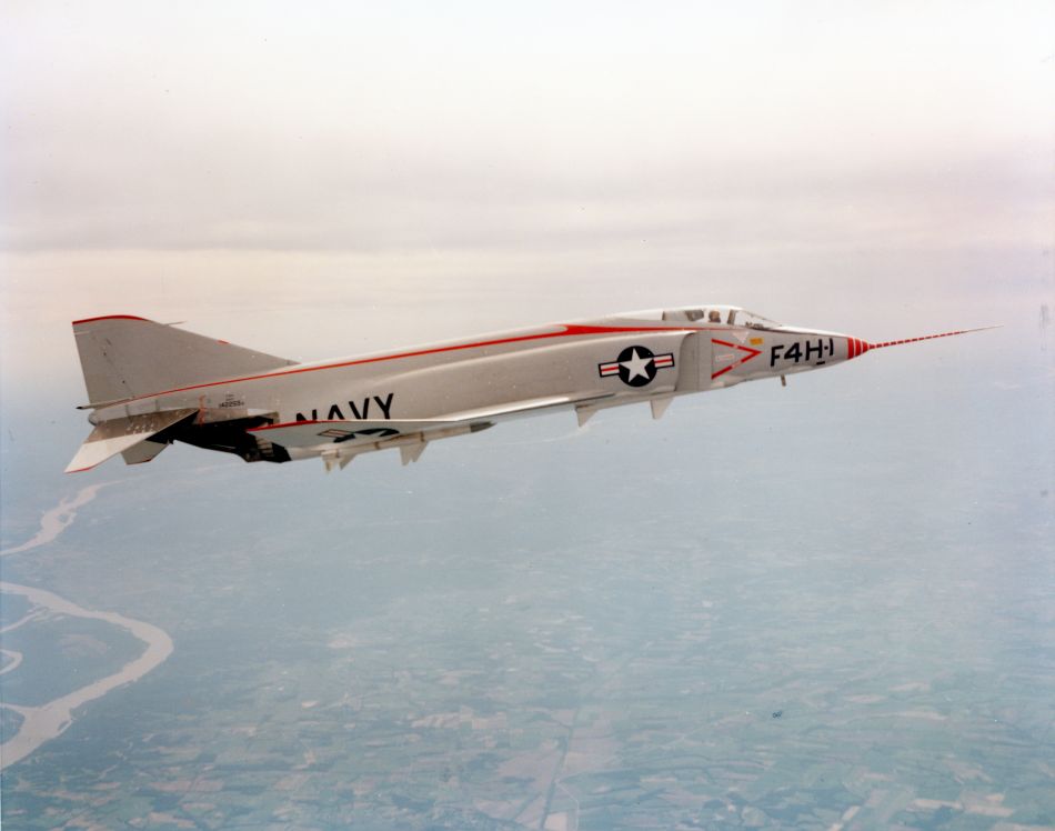 The Navy Got Its Hands On Its First Operational F-4 Phantom Sixty
