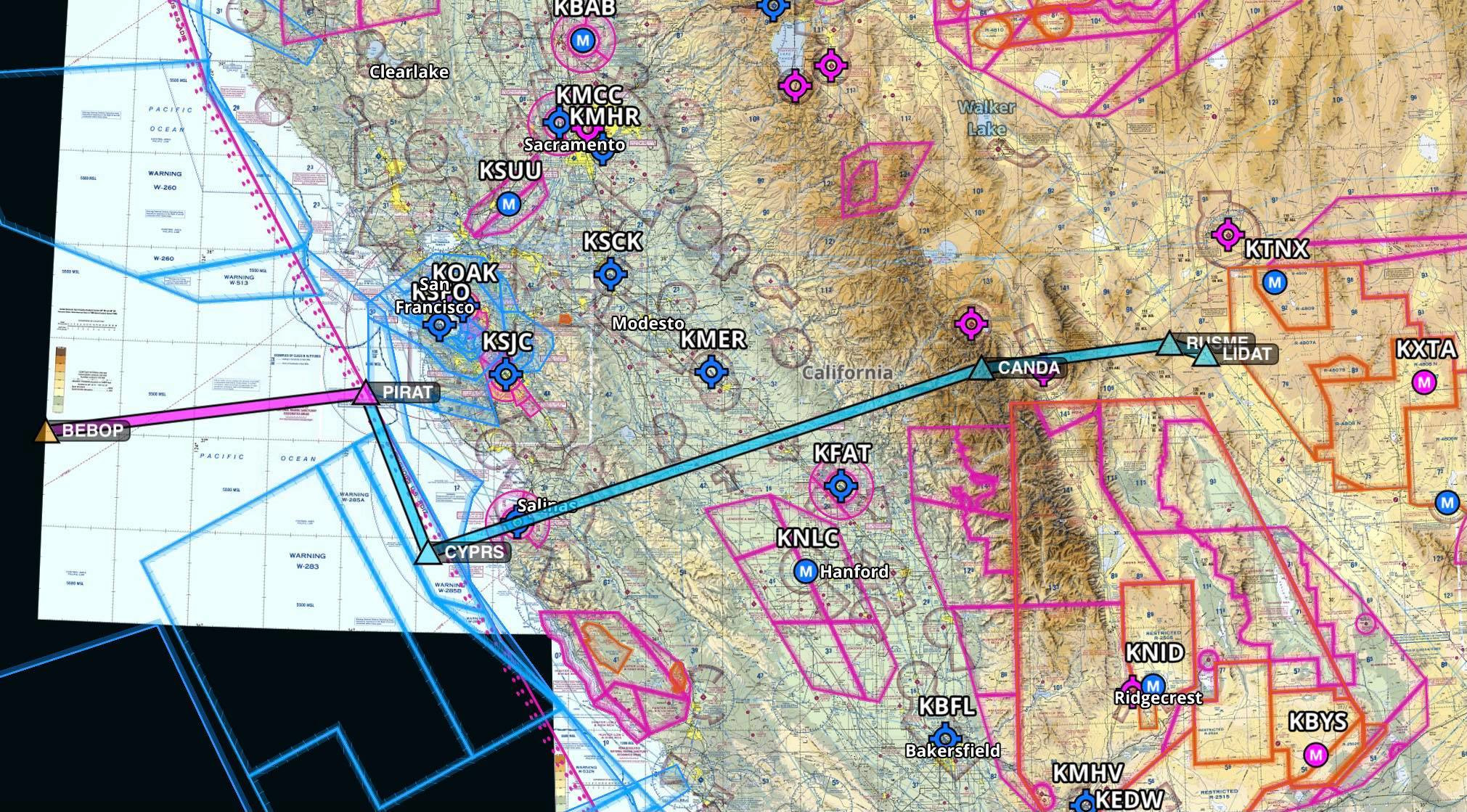 Mysterious High-Altitude Flight Corridor Was Opened Up Between