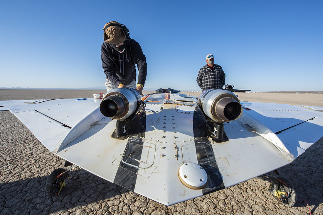 NASA's Experimental X-56B Unmanned Aircraft Suffered An 