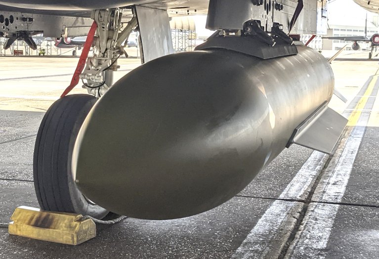 The Air Force's New 5,000-Pound Bunker Buster Bomb Breaks Cover